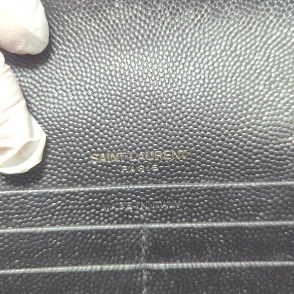 Yves Saint Laurent Yves Saint Laurent YSL Logo Plate Leather Chain Shoulder - Picture 8 of 10